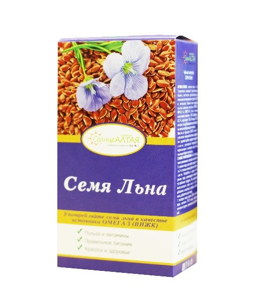 Изображение товара Семя Льна Солнце Алтая 200г Семя Льна Солнце Алтая 200г фотография