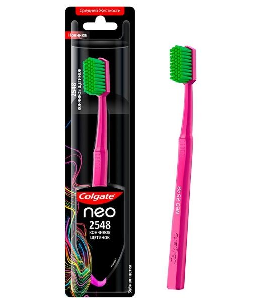 Изображение товара Зубная щетка Neo средняя Colgate Зубная щетка Neo средняя Colgate фотография