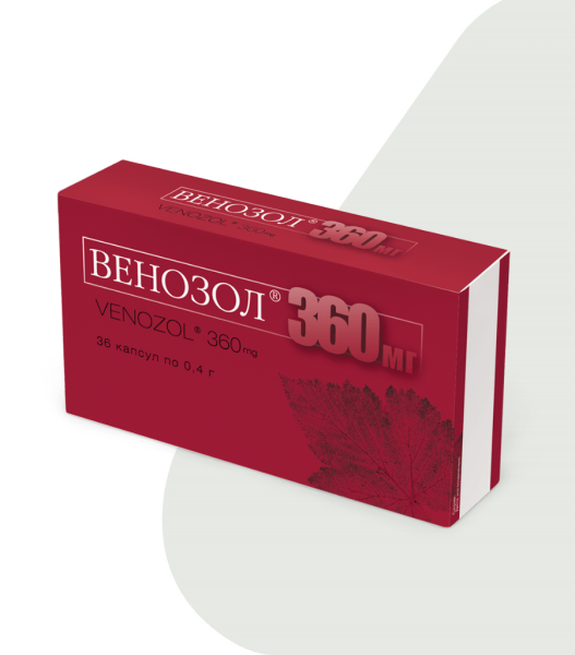 Изображение товара Венозол 360мг капсулы Венозол 360мг капсулы фотография