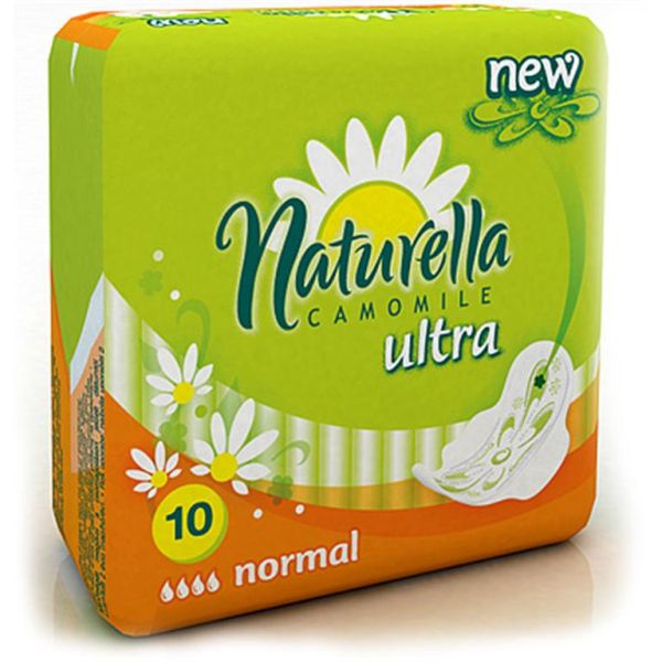 Изображение товара Прокладки натурелла ultra camomile normal с крылышками №10 Прокладки натурелла ultra camomile normal с крылышками №10 фотография